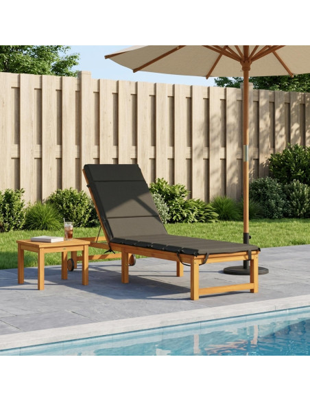 Cuscino per Lettino GEMERT 100% Poliestere Antracite