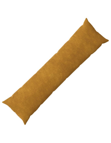 Cuscino HEERLEN Giallo 40 x 145 cm Fleece in microfibra