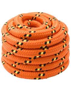 Corda multiuso 30 mm 5 m Arancione PP 5400 kg Carico massimo