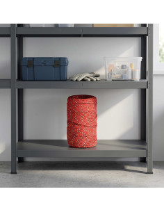 Corda multiuso 3 mm 50 m Rosso PP 67,5 kg Carico massimo 2