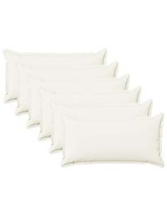Cuscino con cuscino HOUTEN 6 pz Bianco Lino 2