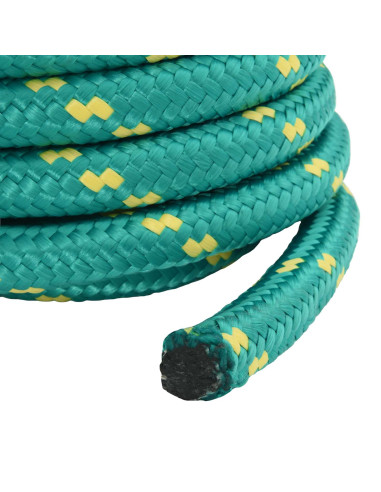 Corda multiuso 30 mm 10 m Verde PP 5400 kg Carico massimo