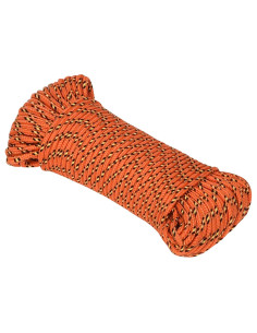 Corda multiuso 3 mm 500 m Arancione PP 67,5 kg Carico massimo 2