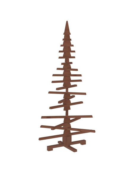 Albero di Natale in legno KOTKA 150 cm Legno Massello di Pino