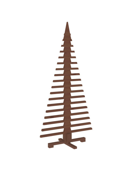 Albero di Natale in legno KOTKA 150 cm Legno Massello di Pino