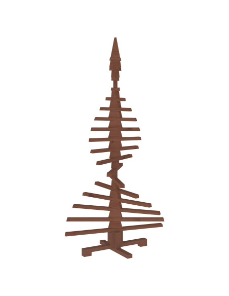 Albero di Natale in legno KOTKA 150 cm Legno Massello di Pino