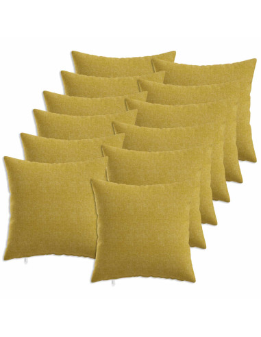 Cuscino con cuscino HEERLEN 12 pz Verde chiaro Tessuto
