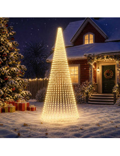 Luci per Albero di Natale con 32 LED 1632 LED Bianco caldo