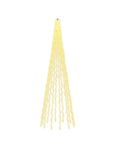 Ghirlande luminose per alberi di Natale 3000 LEDs Bianco caldo 2