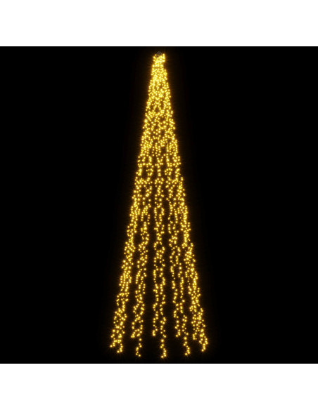 Ghirlande luminose per alberi di Natale 3000 LEDs Bianco caldo