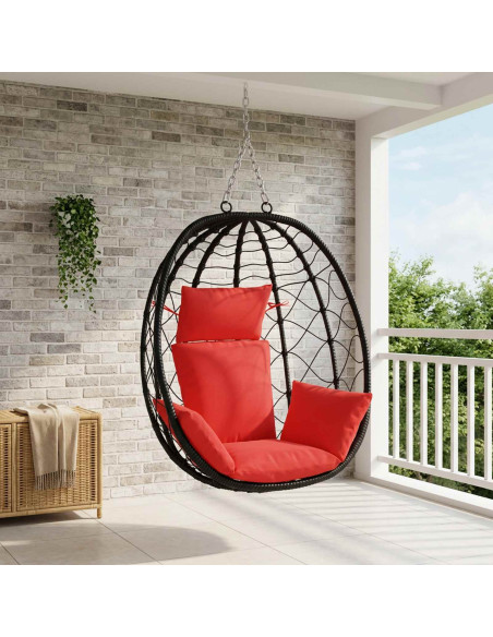 Cuscino Adirondack PUTTEN 100% Poliestere Rosso