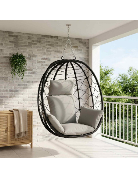 Cuscino Adirondack PUTTEN 100% Poliestere Grigio