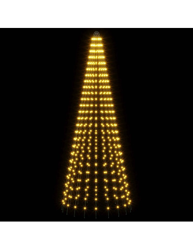 Luci per albero di Natale con 20 LED 500 LED Bianco caldo