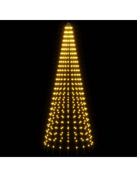 Luci per albero di Natale con 20 LED 500 LED Bianco caldo