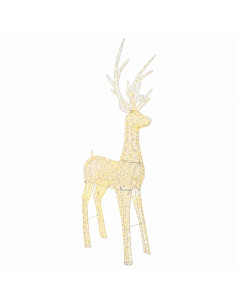 Renna di Natale luminosa a LED 1000 LED Bianco caldo 2