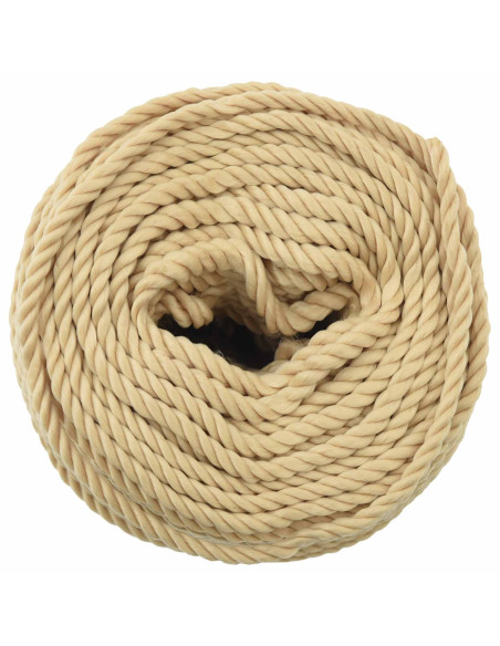 Corda multiuso 4 mm 25 m Naturale PP 105 kg Carico massimo