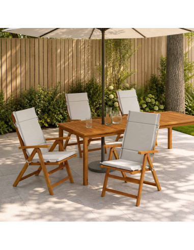 Cuscini per Sedia Alta in 6 Pezzi GEMERT 6 pcs 100% Poliestere