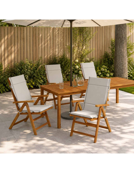 Cuscini per Sedia Alta in 6 Pezzi GEMERT 6 pcs 100% Poliestere
