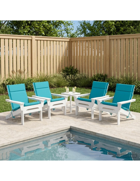 Cuscini per Sedia Alta in 6 Pezzi GEMERT 6 pcs 100% Poliestere