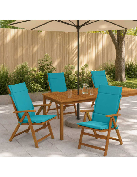 Cuscini per Sedia Alta in 6 Pezzi GEMERT 6 pcs 100% Poliestere