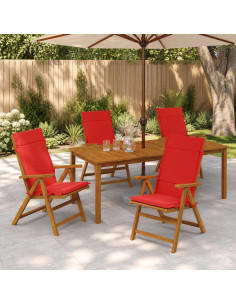 Cuscini per Sedia Alta in 6 Pezzi GEMERT 6 pcs 100% Poliestere