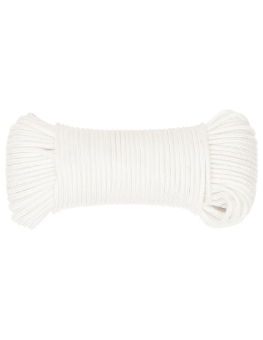 Corda multiuso 4 mm 25 m Bianco PP 105 kg Carico massimo