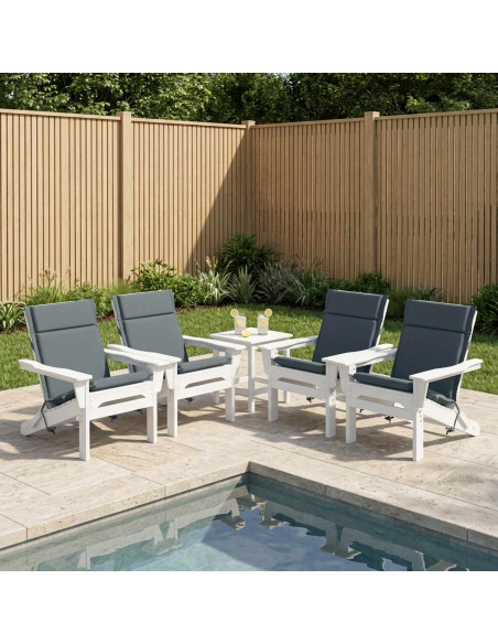 Cuscini per Sedia Alta in 4 Pezzi GEMERT 4 pcs 100% Poliestere