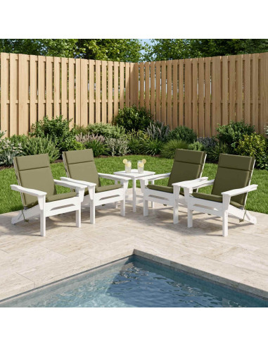 Cuscini per Sedia Alta in 4 Pezzi GEMERT 4 pcs 100% Poliestere