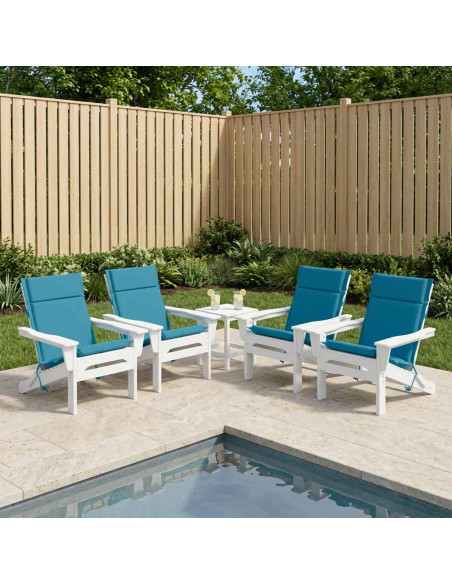 Cuscini per Sedia Alta in 4 Pezzi GEMERT 4 pcs 100% Poliestere