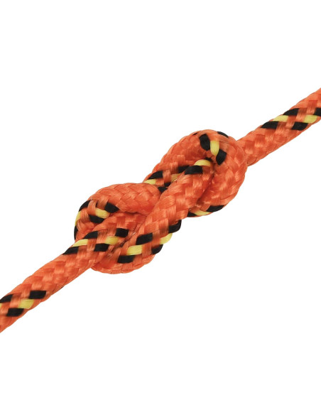 Corda multiuso 4 mm 25 m Arancione PP 105 kg Carico massimo