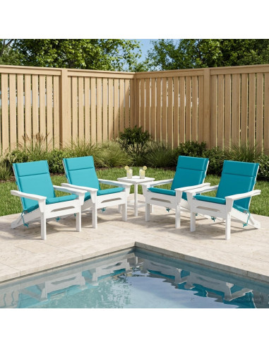 Cuscini per Sedia Alta in 4 Pezzi GEMERT 4 pcs 100% Poliestere