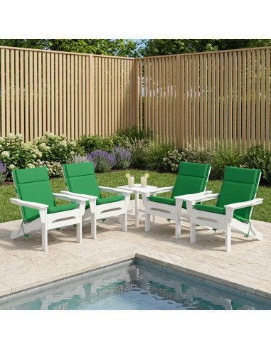 Cuscini per Sedia Alta in 4 Pezzi GEMERT 4 pcs 100% Poliestere