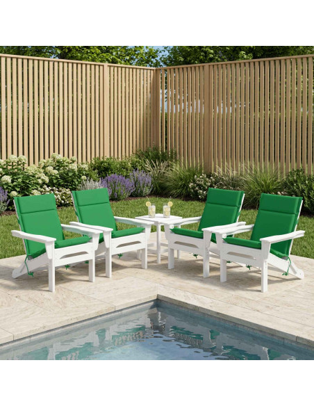 Cuscini per Sedia Alta in 4 Pezzi GEMERT 4 pcs 100% Poliestere