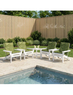 Cuscini per Sedia Alta in 4 Pezzi GEMERT 4 pcs 100% Poliestere 2