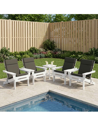 Cuscini per Sedia Alta in 4 Pezzi GEMERT 4 pcs 100% Poliestere
