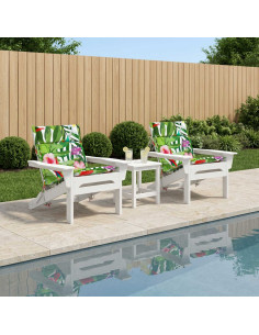 Cuscini per Sedia Alta in 2 Pezzi GEMERT 2 pcs 100% Poliestere