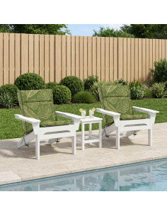 Cuscini per Sedia Alta in 2 Pezzi GEMERT 2 pcs 100% Poliestere 2