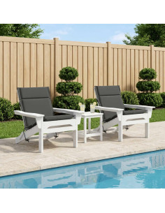 Cuscini per Sedia Alta in 2 Pezzi GEMERT 2 pcs 100% Poliestere 2