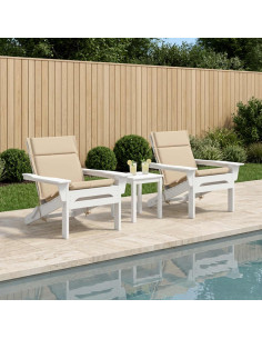 Cuscini per Sedia Alta in 2 Pezzi GEMERT 2 pcs 100% Poliestere