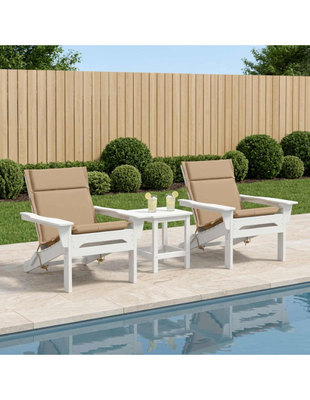 Cuscini per Sedia Alta in 2 Pezzi GEMERT 2 pcs 100% Poliestere