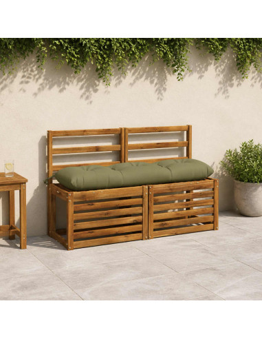 Cuscini per Panchina a 2 Pezzi VIANEN 100% Poliestere