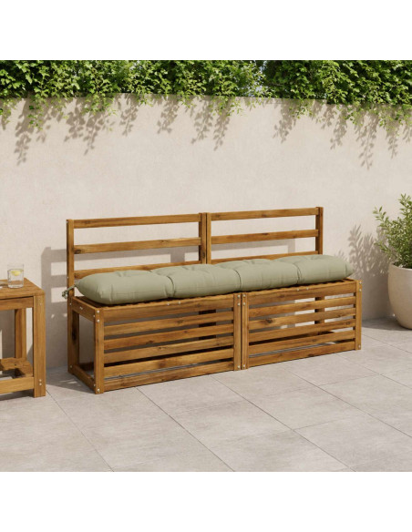 Cuscini per Panchina a 2 Pezzi VIANEN 100% Poliestere