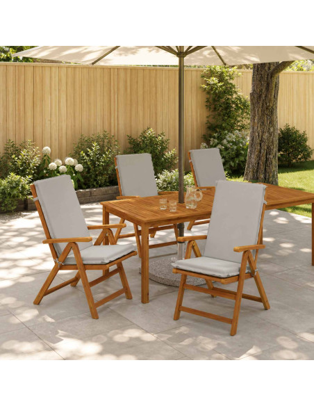 Cuscini Bhair Alto Schienale in 4 Pezzi GEMERT 4 pcs Grigio