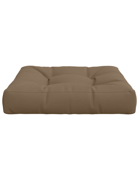 Cuscino per Sedia in Unico Pezzo VIANEN 100% Poliestere Tortora