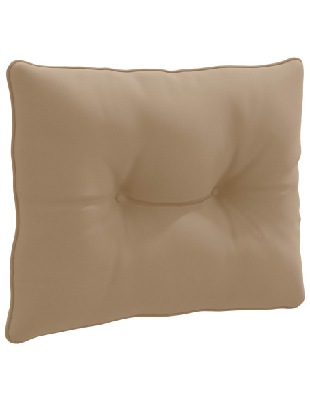 Cuscino per schienale PUTTEN 100% Poliestere Tortora