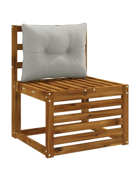 Cuscino per schienale PUTTEN 100% Poliestere Grigio