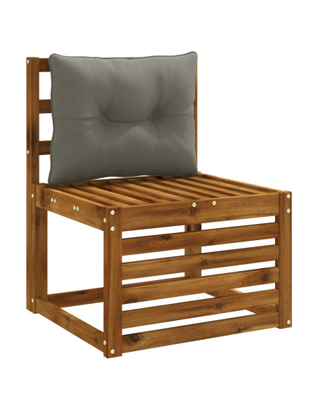 Cuscino per schienale PUTTEN 100% Poliestere Grigio