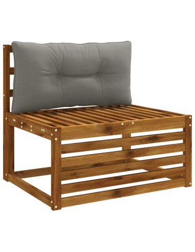 Cuscino per schienale PUTTEN 100% Poliestere Grigio