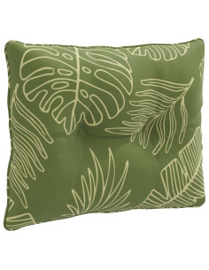 Cuscino per schienale PUTTEN 100% Poliestere Design a foglia 2
