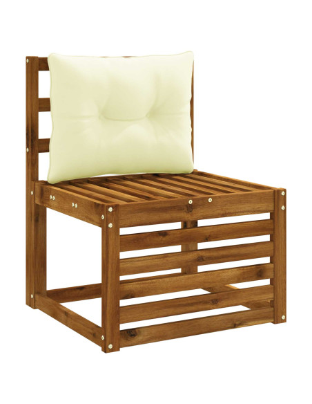 Cuscino per schienale PUTTEN 100% Poliestere Crema